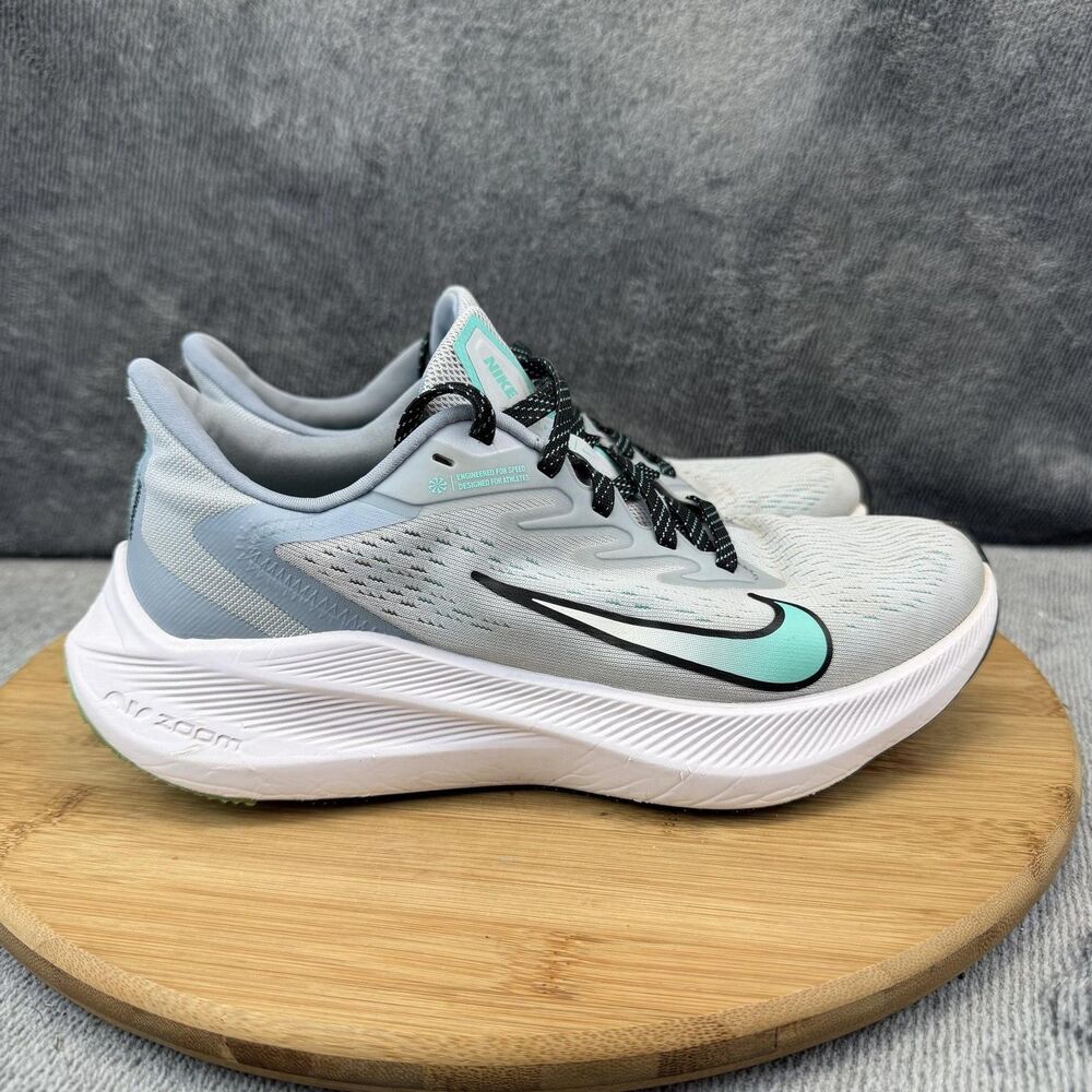 Nike Air Zoom Winflo 7 Shoes Womens Size 6.5 Gray Running Sneakers CJ0302-006